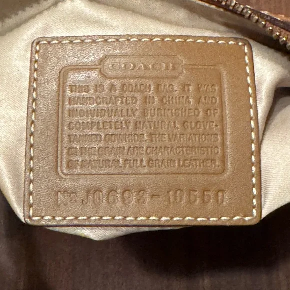 Coach Leather & Suede Crossbody Bag, Style No: J0693-10550 - Picture 7 of 11